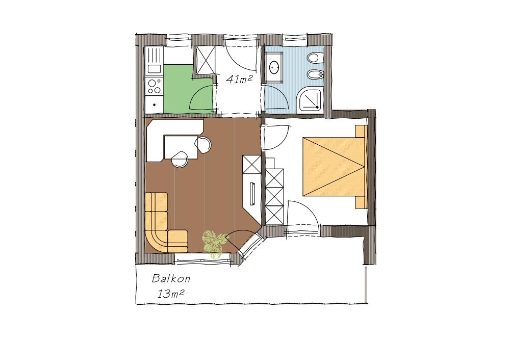 Sketch apartment Starking