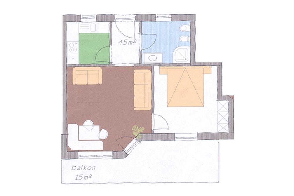 Sketch apartment Jonagold